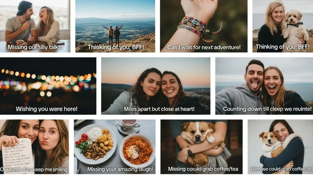 Missing You Messages for Best Friends
