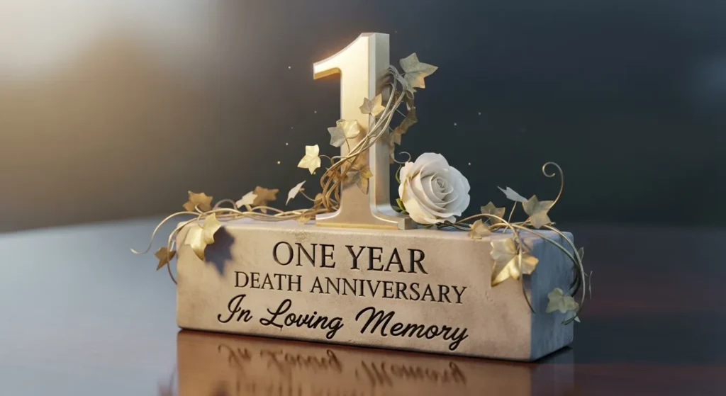 One Year 1st Death Anniversary Messages