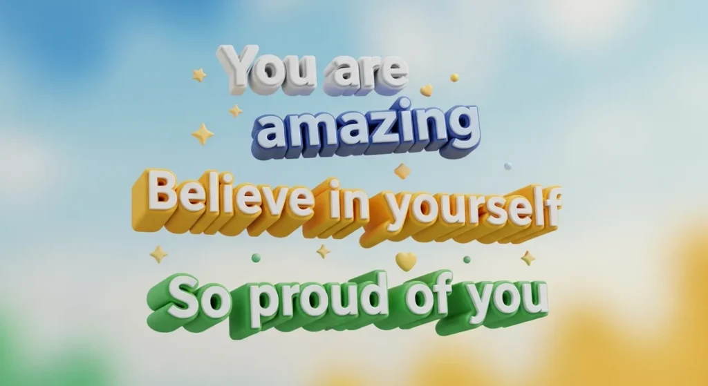 Positive Messages for a Friend