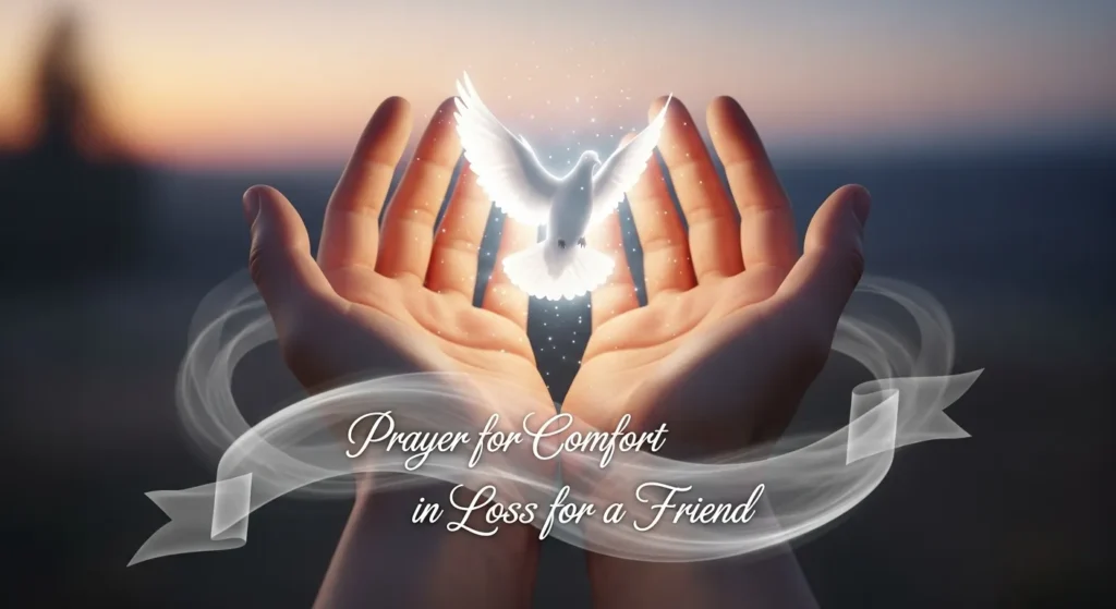 Prayer for Comfort in Loss for a Friend