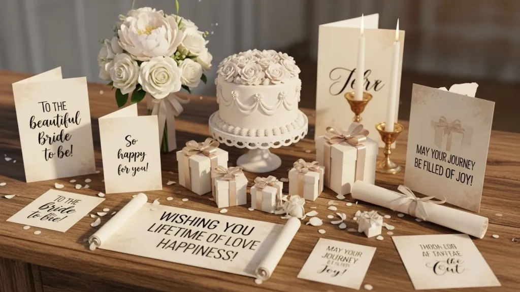 Pre Wedding Bridal Shower Wishes Messages