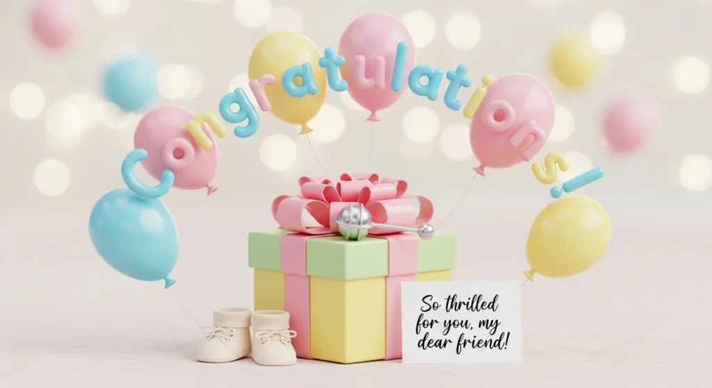 Pregnancy Congratulations Messages for Friend