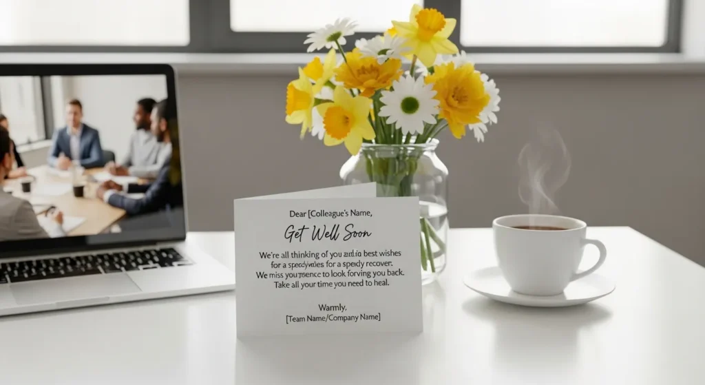 Professional Get Well Soon Messages for Colleague