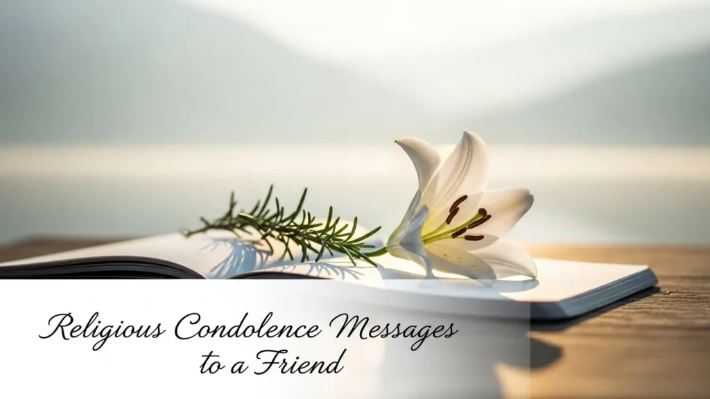 Religious Condolence Messages to a Friend