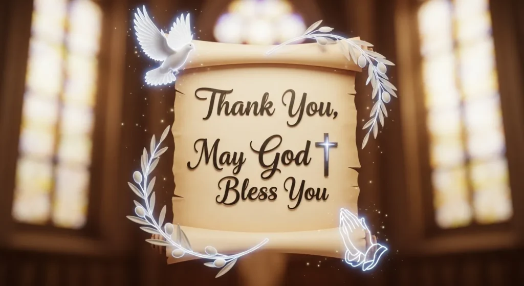 Religious Thank You Messages for Birthday Guests