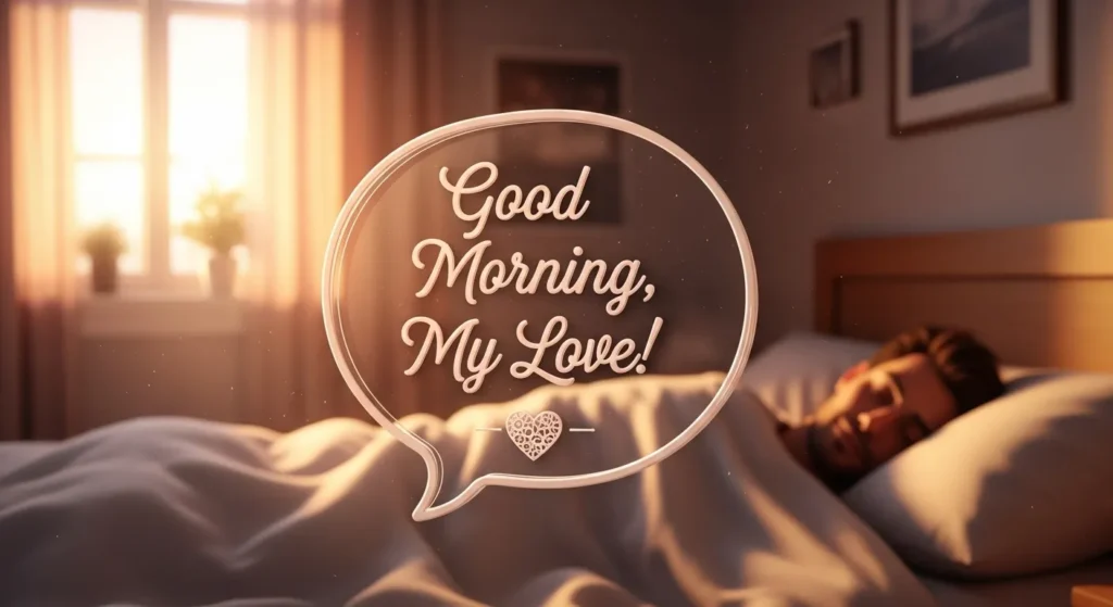 Romantic good morning messages for boyfriend