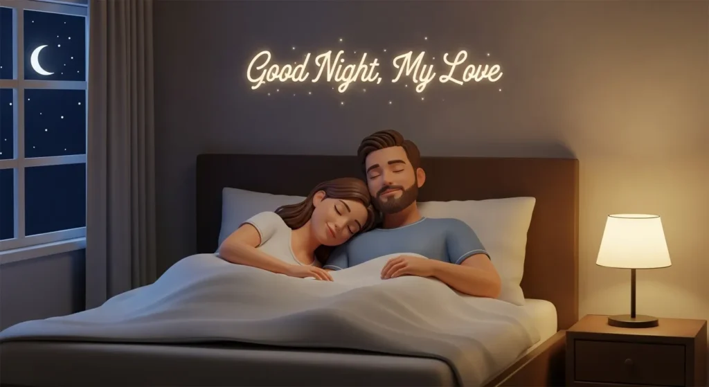 Romantic Good Night Messages for Husband