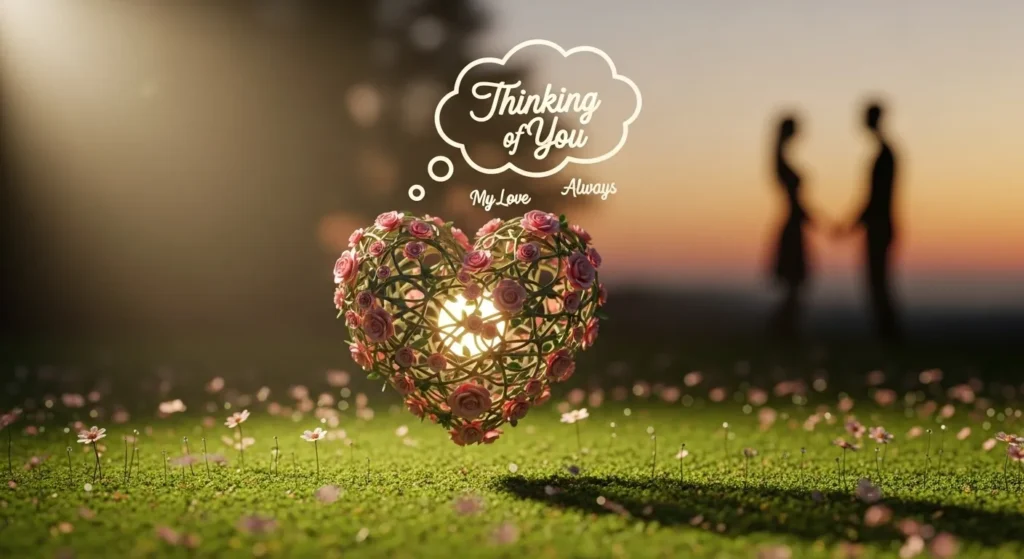 Romantic Thinking of You Messages for Her