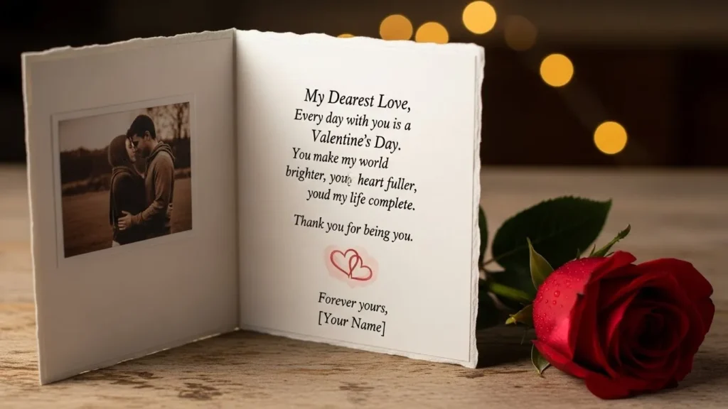 Romantic valentine messages for boyfriend