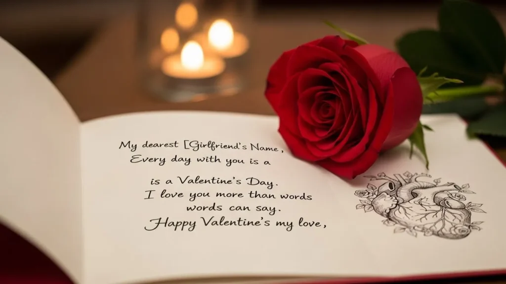 Romantic valentine messages for girlfriend
