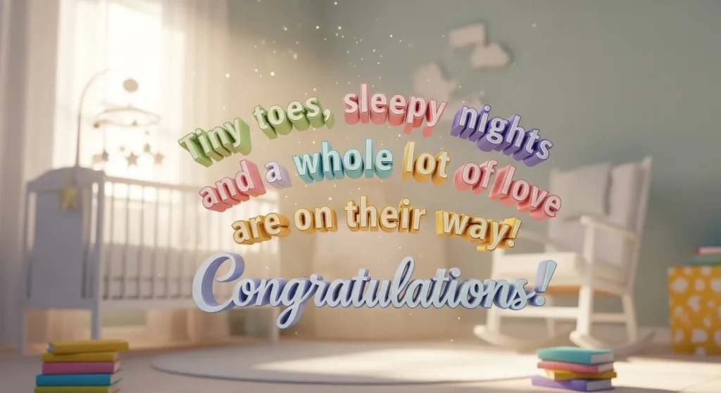 Short Congratulations Messages for Expecting Parents