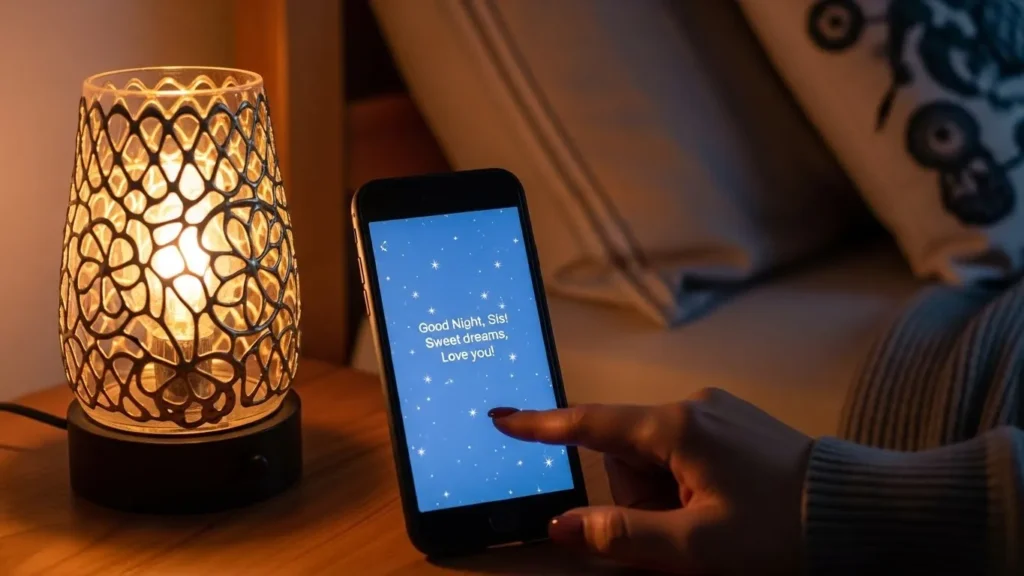 Short Good Night Messages for Sister