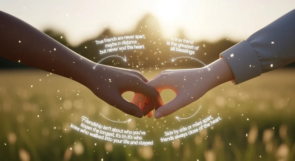 Short Heart Touching Friendship Messages