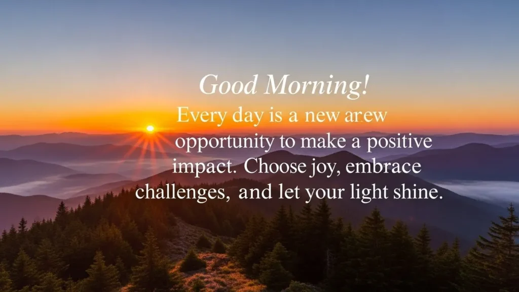 Short Inspirational Good Morning Messages