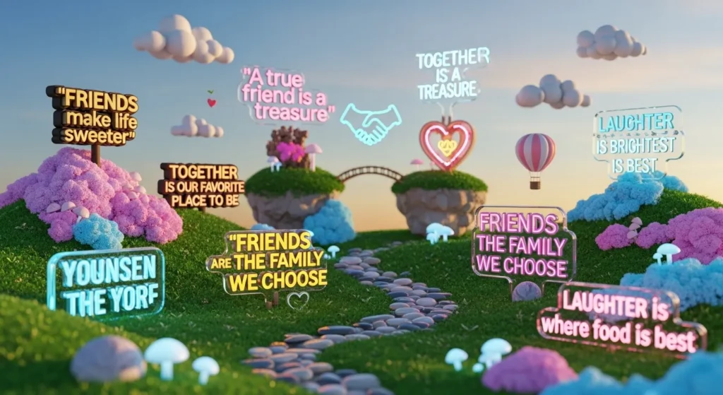 Short Positive Quotes for Friends