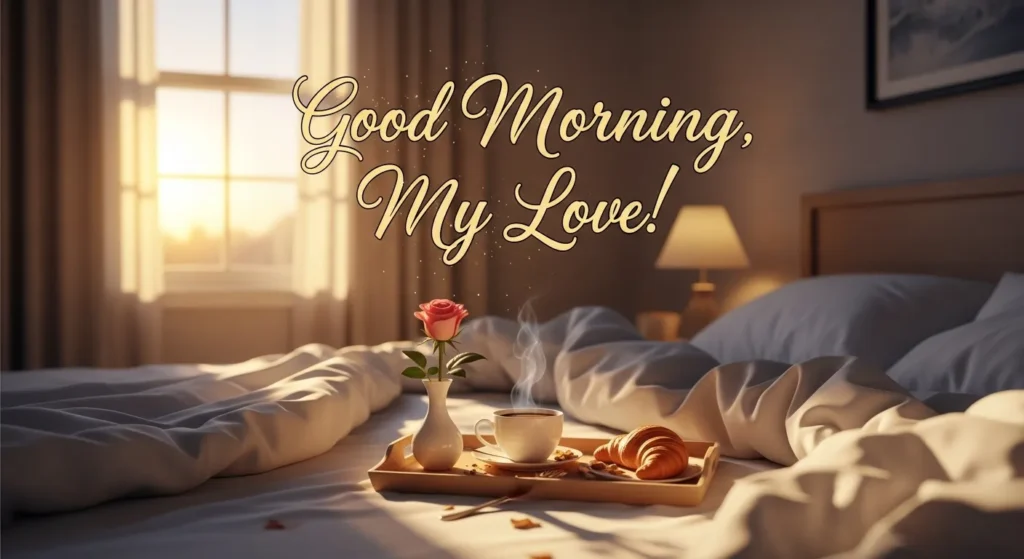 Short romantic good morning messages