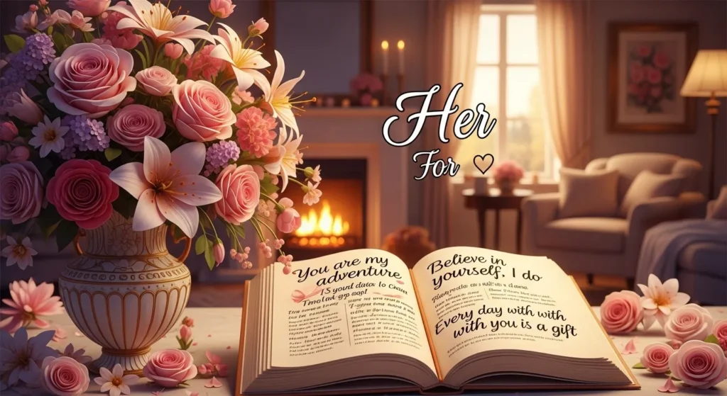 Short Romantic Motivational Messages for Her