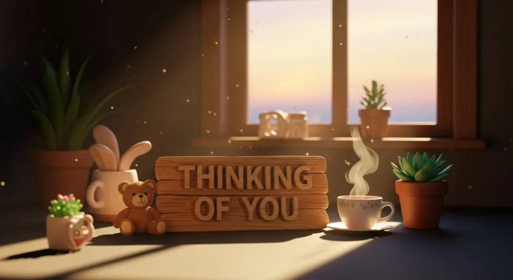 Short Thinking of You Messages for a Friend