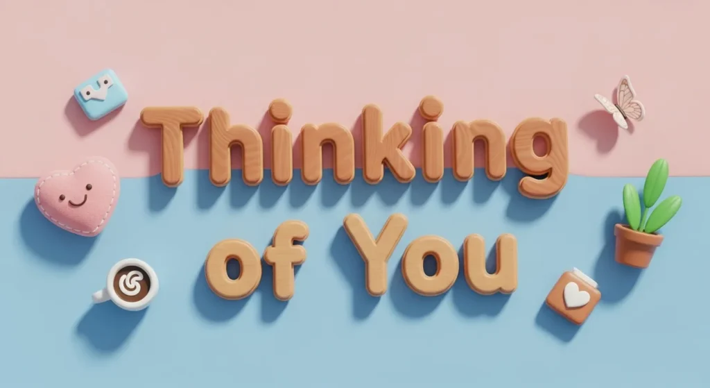 Short Thinking of You Messages for a Friend