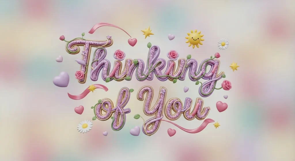 Short Thinking of You Messages for a Girl Friend 