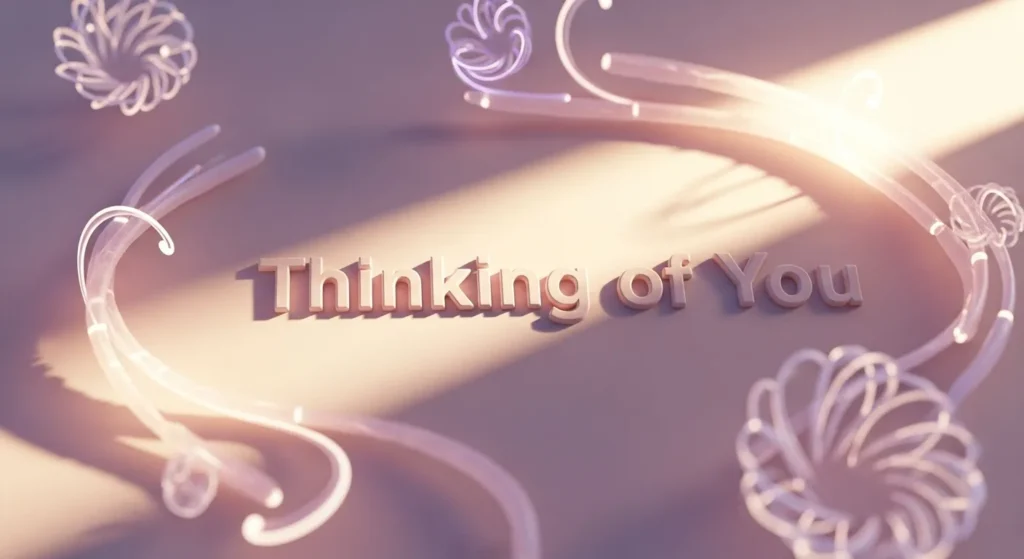 Short Thinking of You Messages for Her