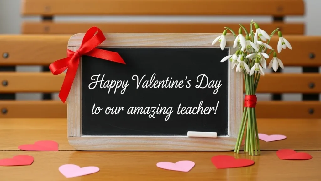Short Valentine Messages for Teachers