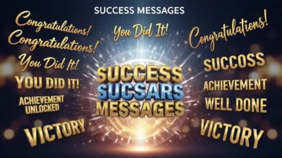 Success Messages