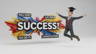 Success Messages for Exams