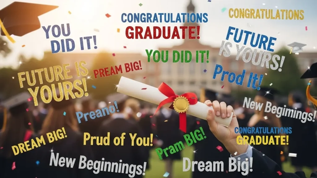 Success Messages for Graduation