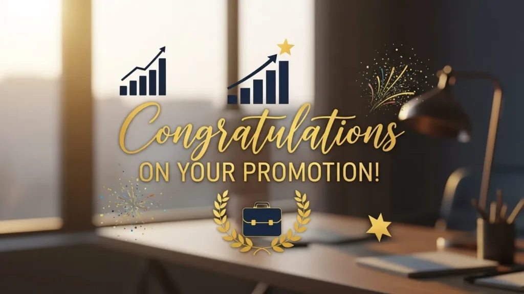 Success Messages for Job Promotion