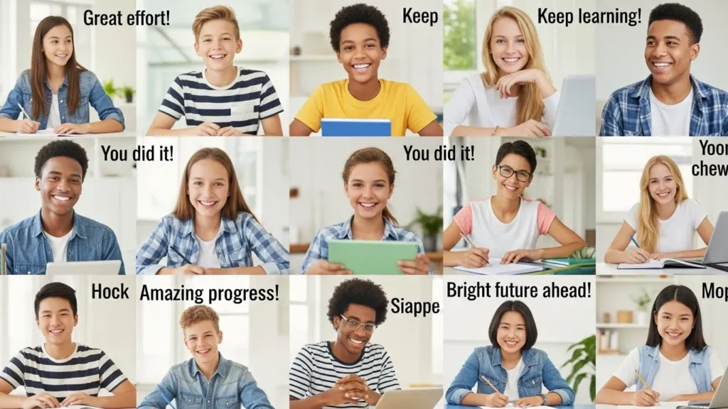 Success Messages for Students