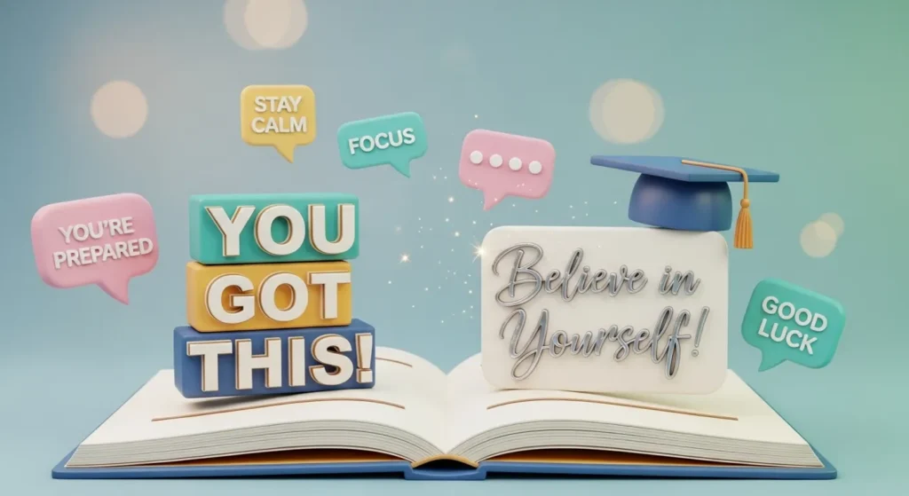 Success Messages for Students Before Exams