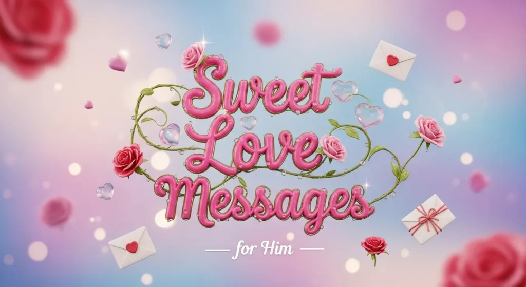 Sweet Love Messages for Him