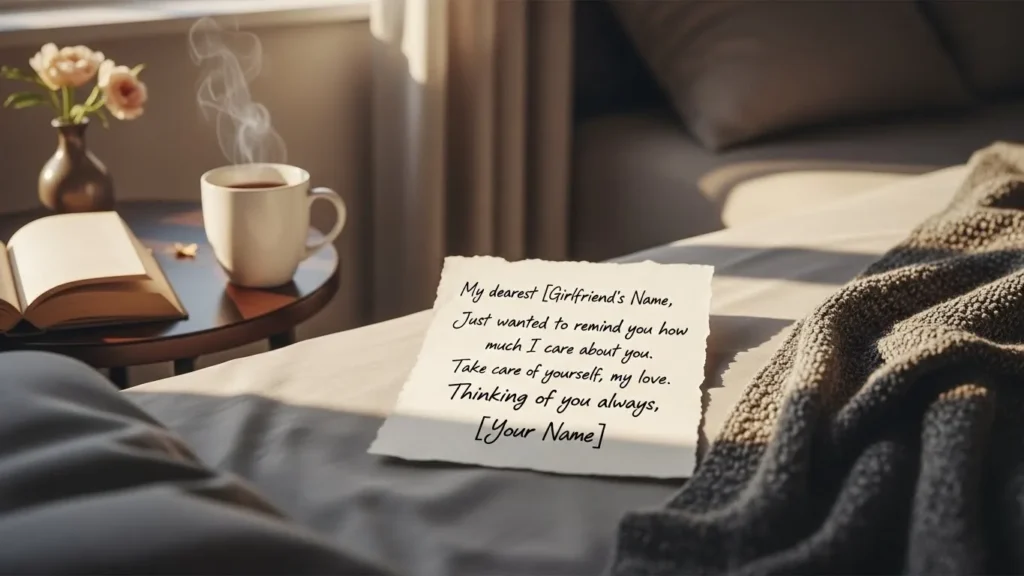 Take Care Messages for Girlfriend