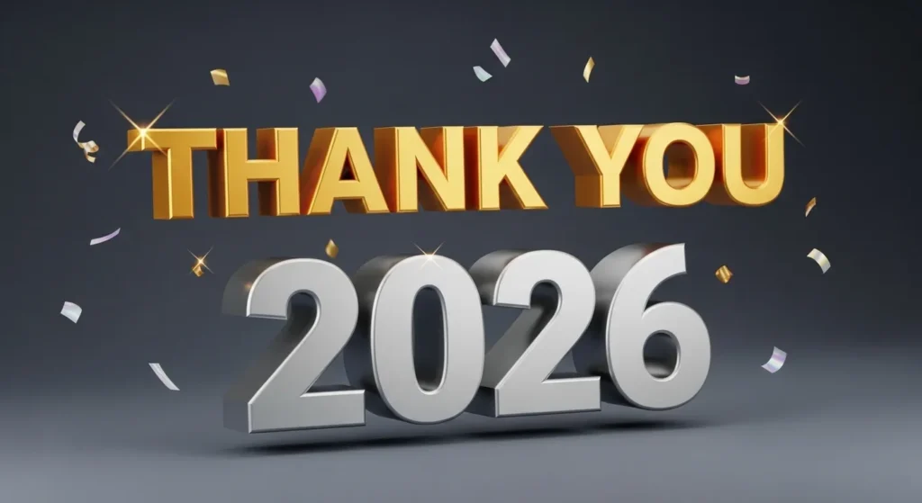 Thank You Messages for 2026