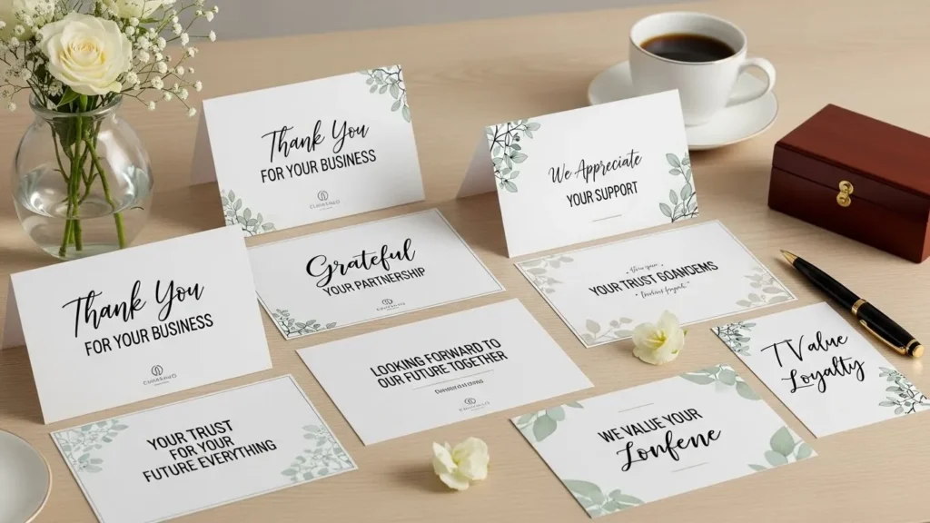 Thank You Messages for Clients