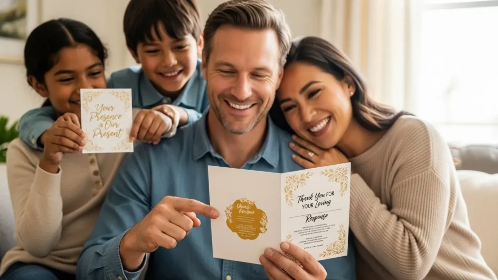 Thank You Messages for Family Wedding Invitation Responses