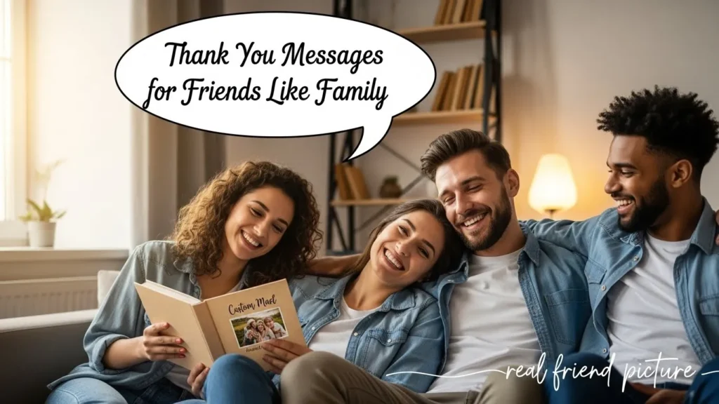 Thank You Messages for Friends Like Family