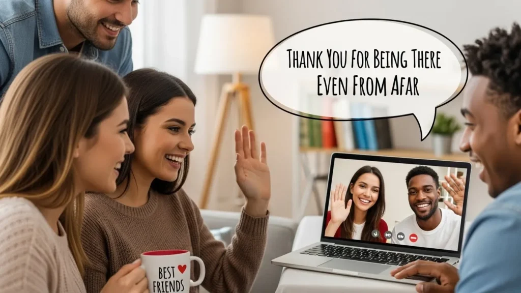 Thank You Messages for Long-Distance Friends