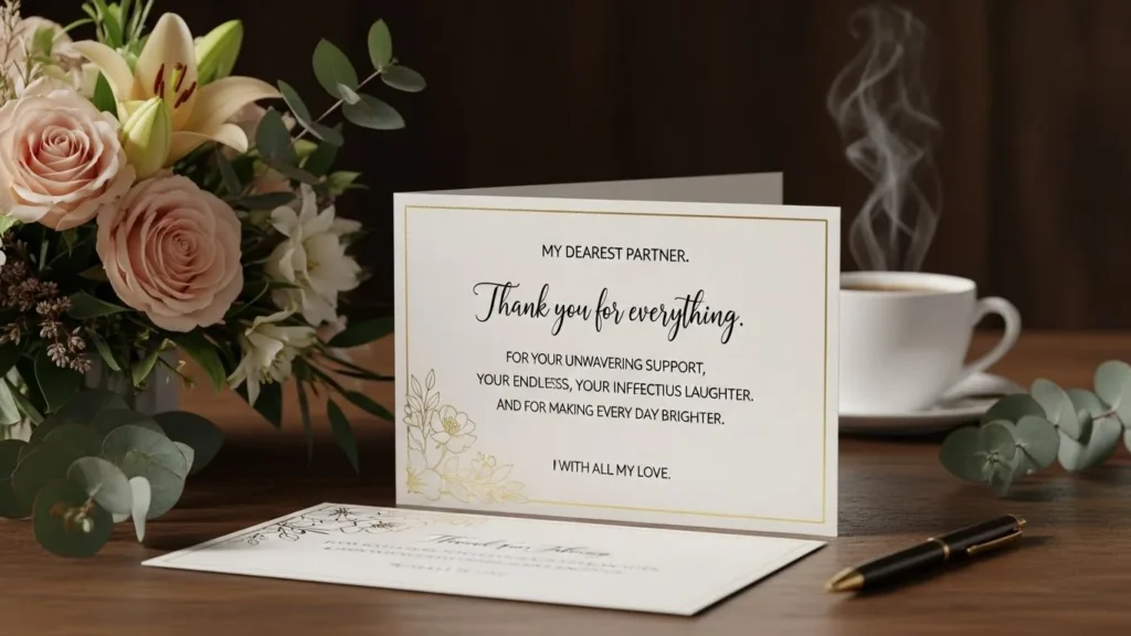 Thank You Messages for Partners