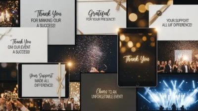 Thank You Messages for Successful Event