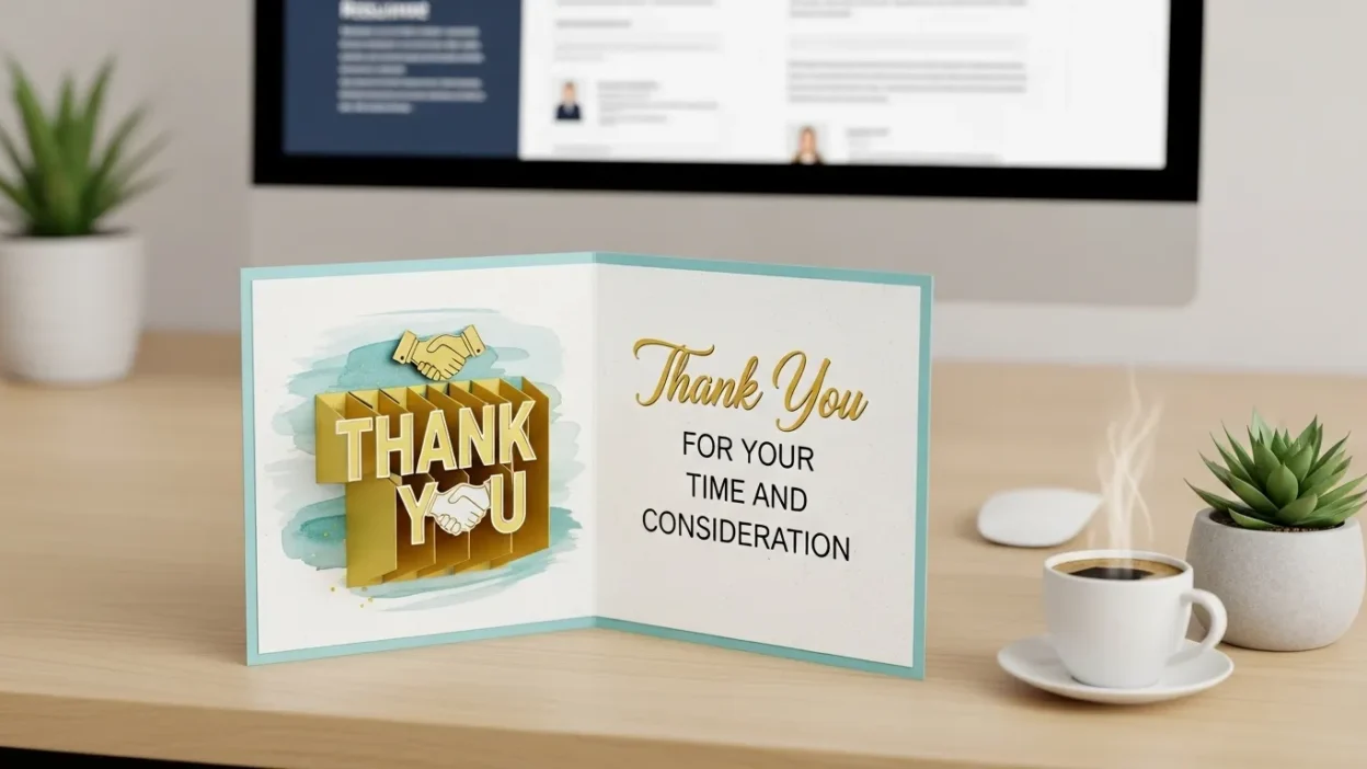 Thank You Messages to Recruiter