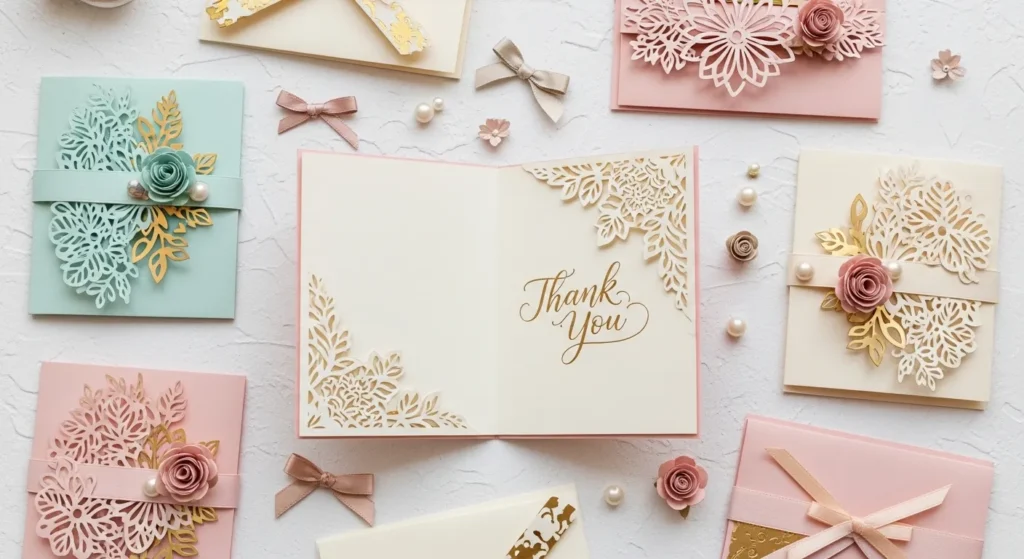 Thank You Notes for Bridal Shower