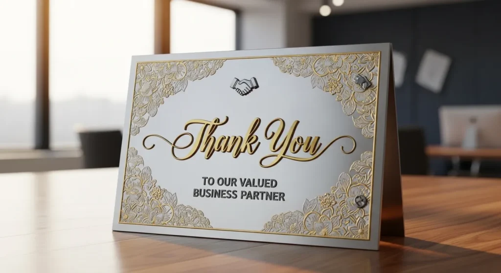 Thank You to Business Partner Quotes