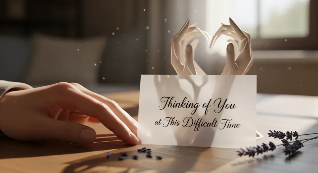 Thinking of You at This Difficult Time Messages