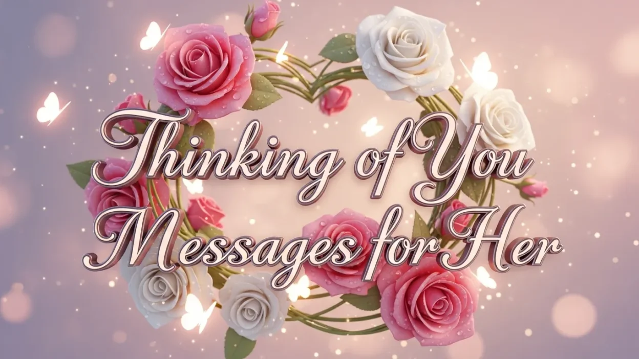 Thinking of You Messages for Her