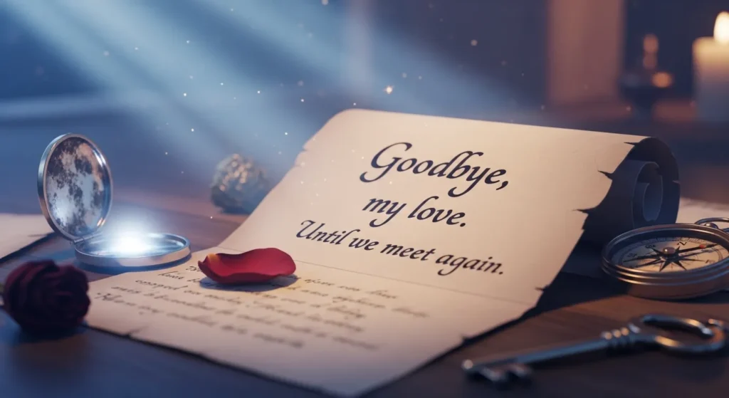 Touching Goodbye Message to Someone You Love