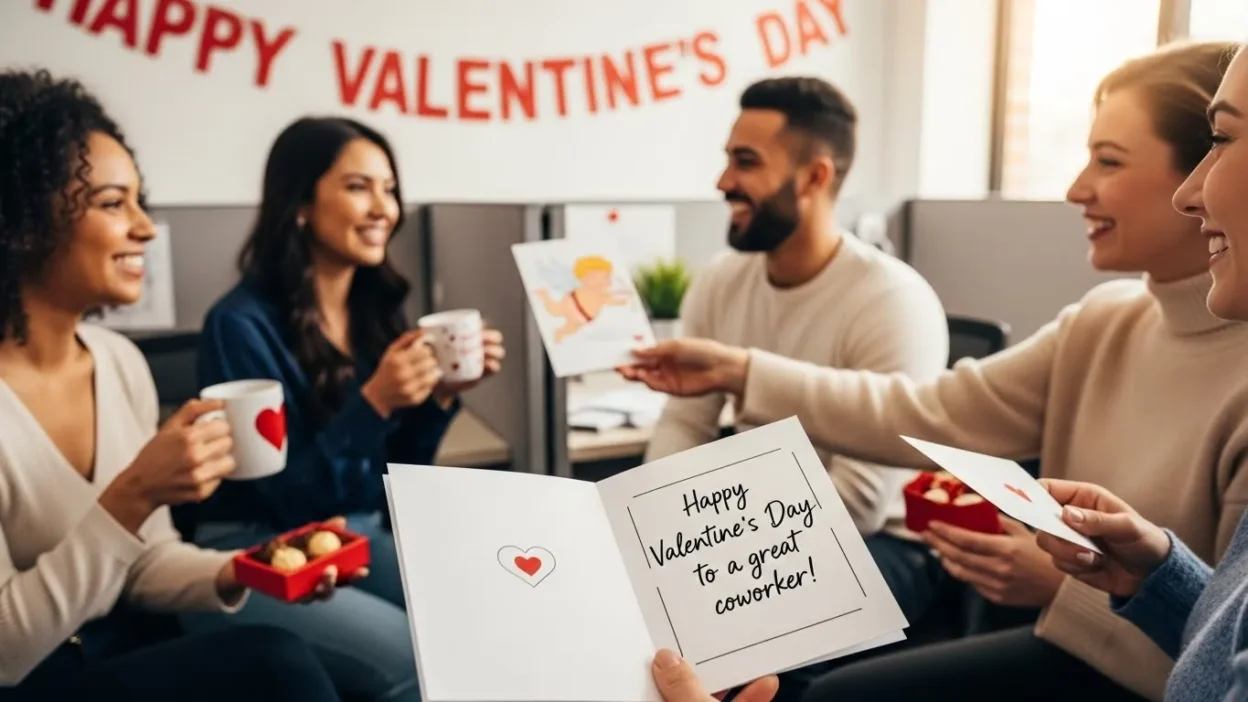 Valentine Messages for Coworkers