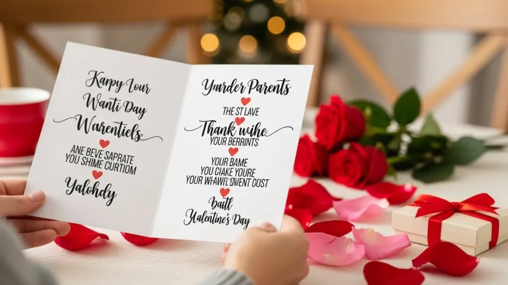 Valentine Messages for Parents