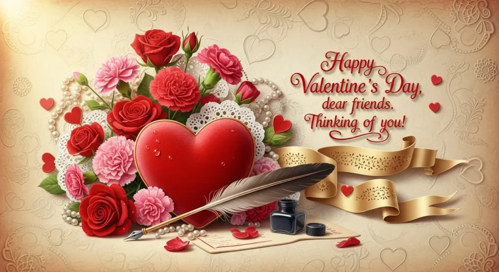 Valentine Messages for Senior Friends